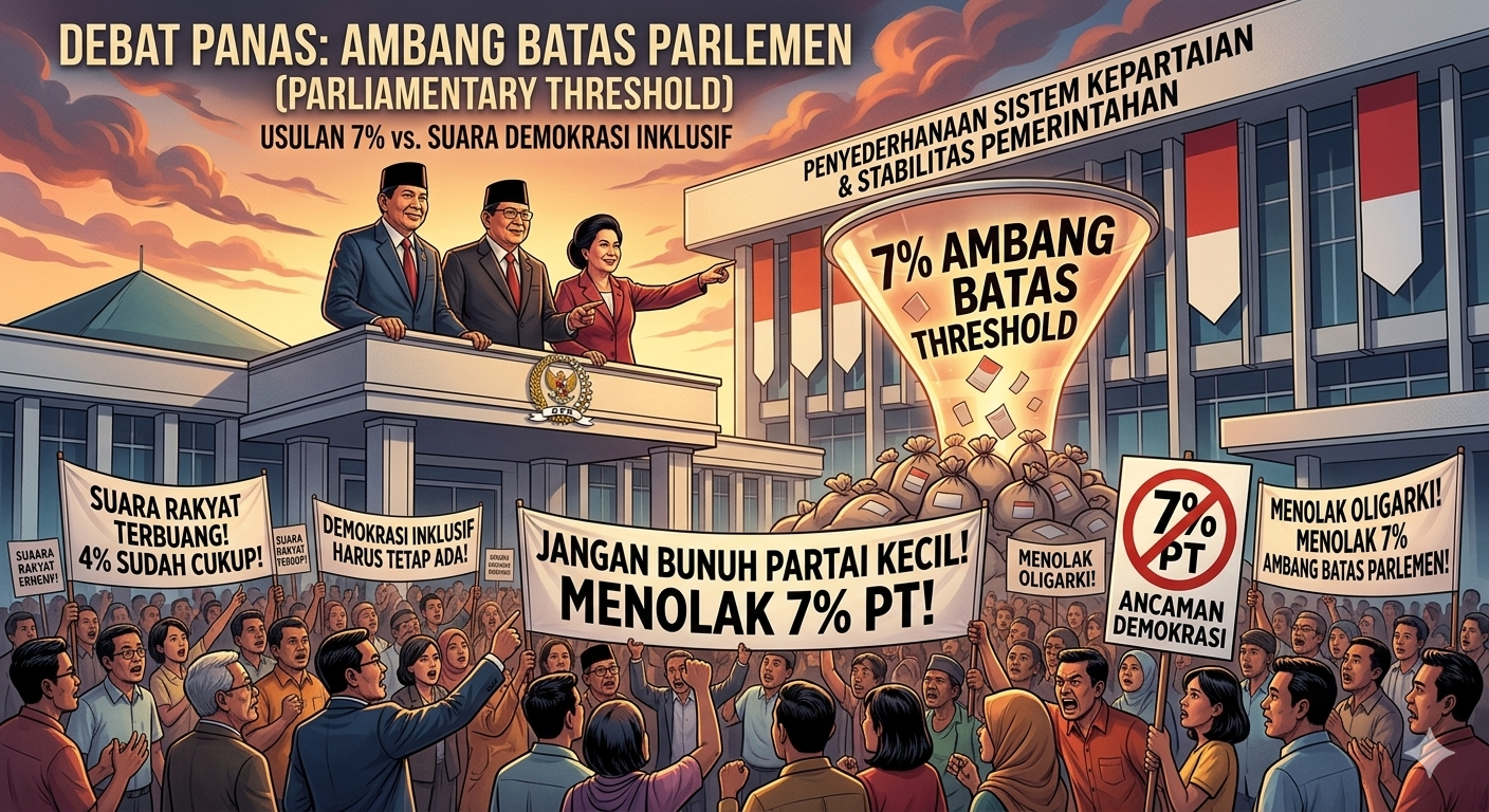 Debat Panas Ambang Batas Parlemen (Parliamentary Threshold)